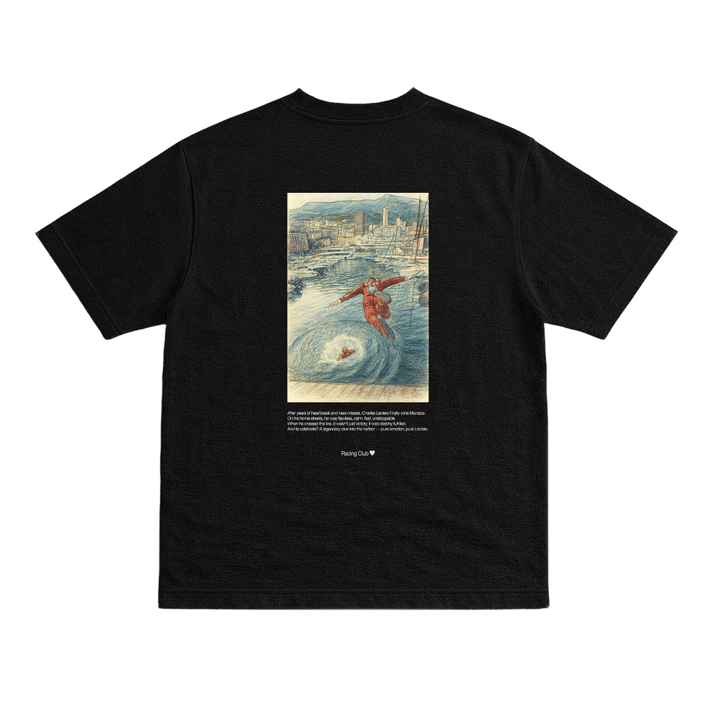 T-shirt Charles Leclerc Monaco